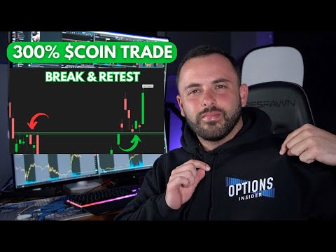 The Break & Retest Strategy Strikes Back | $20,000 PROFIT on $COIN