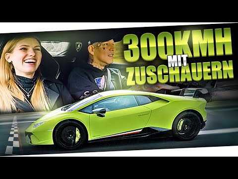 Zuschauer im Lamborghini mitnehmen | MontanaBlack