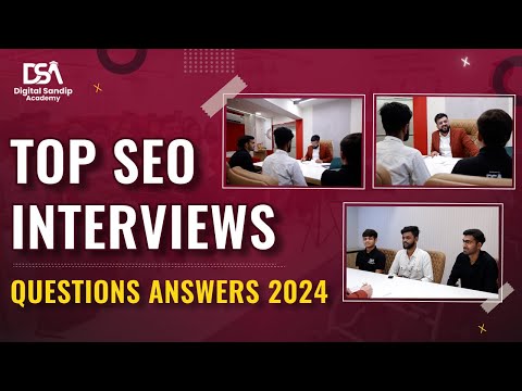 DSA SEO Mock Interview 2025 | SEO Interview Questions | SEO Job Interview 2025
