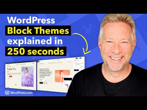 WordPress Block Themes explained in 250 seconds 🔥