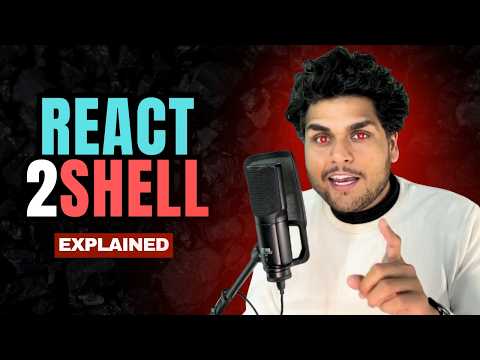 React Critical Vulnerability (CVSS 10.0) + LIVE Attack Demo