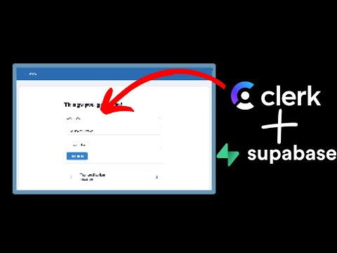 Power your next app with Clerk + Supabase