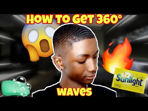 How to get waves🥺 in a day, using sunlight soap🔥❤ || Homemade #360waves