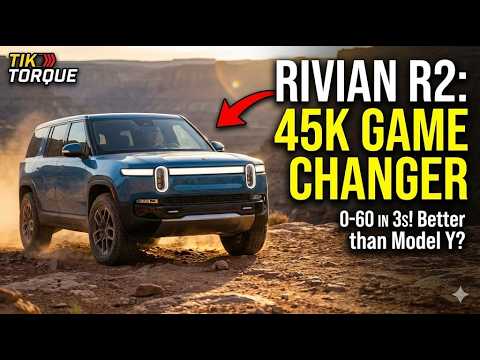 Rivian R2: The $45,000 Model Y Killer is Finally Here!