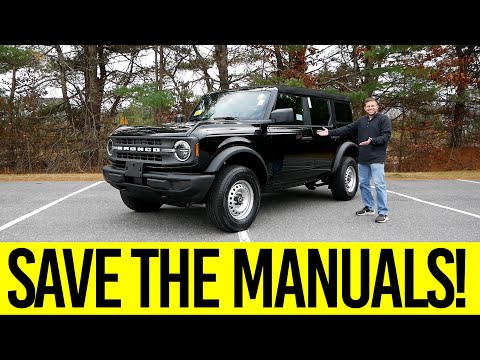 2025 Ford Bronco Base WITH A MANUAL! - Best SUV You Can Buy At $40k?