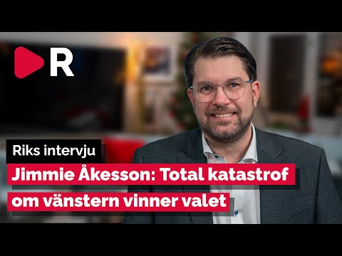 Jimmie Åkesson till Riks: Katastrof om vänstern vinner valet