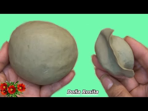 🤩 LOOK!!! FLEXIBLE EGG CARTON DOUGH for CRAFTS / Cold porcelain, clay