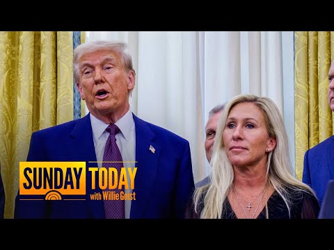 Trump, Rep. Marjorie Taylor Greene Feud Over Epstein Files