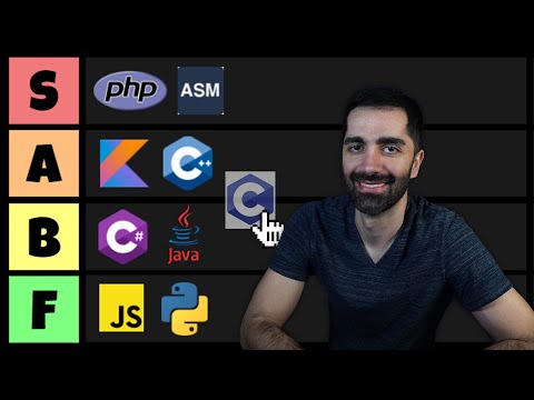 Ranking Programming Languages (Tier List)