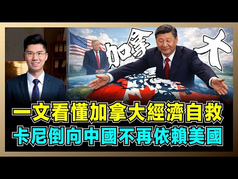 一文看懂加拿大經濟自救，卡尼倒向中國不再依賴美國？｜西方七大工業國之一，中等強國如何面對大國博奕？【屈機研究所 EP11】