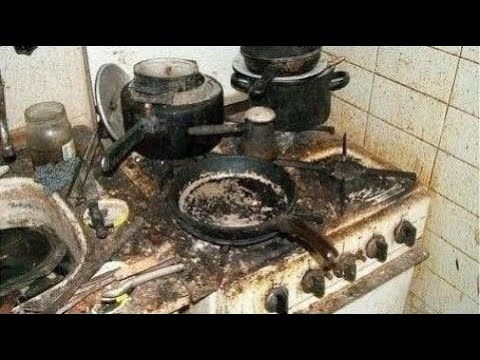 Cleaning up kitchen grease stains.👌EXTREME DEEP CLEANING MOTIVATION |KITCHEN CLEANING CLEAN WITH ME