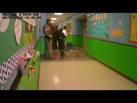 Body-worn camera footage from UPD Sgt. Daniel Coronado in the Robb Elementary shooting