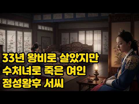 "첫날밤 무슨 말을 했길래? 33년간 버림받은 조선 왕비의 슬픈 진실 | 정성왕후"[조선왕비][역사이야기][조선왕실][오디오북][역사는흐른다]