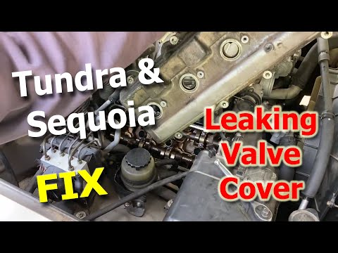 How to replace valve cover gaskets on a Toyota Sequoia / Tundra 4.7 iFORCE --- start to finish
