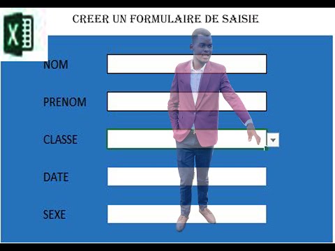 CREER UN FORMULAIRE DE SAISIE SANS USERFORM