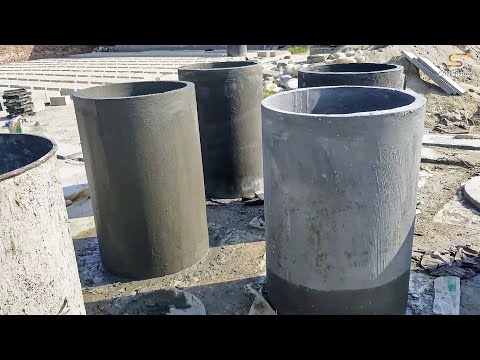 Multipurpose RCC Reinforced Cement Concrete Portable Water Tank Casting Process | Cement Craft Ideas