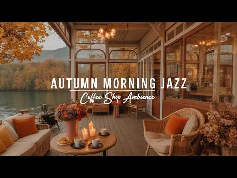 Soft Jazz Music for Stress Relief 🌸 Cozy Spring Coffee Shop Morning Vibes 34