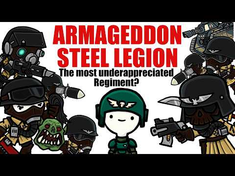 ARMAGEDDON STEEL LEGION: Better than Krieg | Warhammer 40k Lore