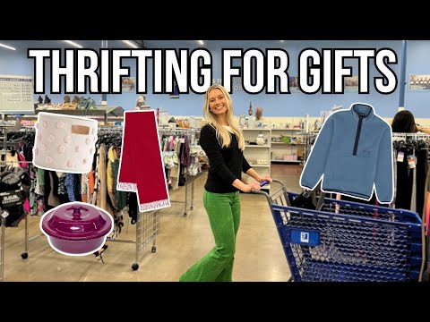 Thrifting for Gifting at Goodwill | Unique Thrifted Gift Ideas