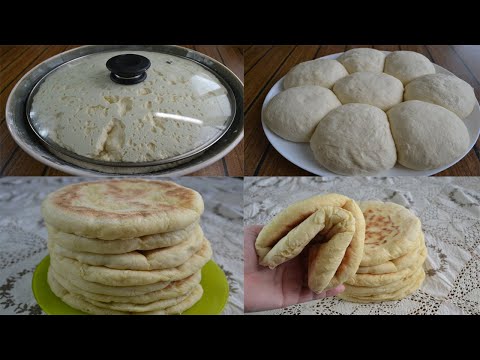 ТАКИЕ ПЫШНЫЕ ЛЕПЕШКИ ТУРЕЦКИЕ😍 ВСЕМ НАДО ПОПРОБОВАТЬ ❤️ЭТО ФАНТАСТИКА