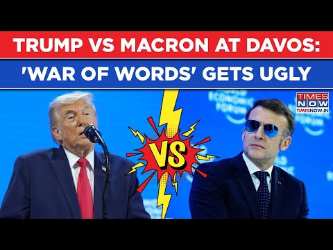 Trump Vs Macron At Davos: Watch POTUS Brutally Troll French President As War Of Words Peaks