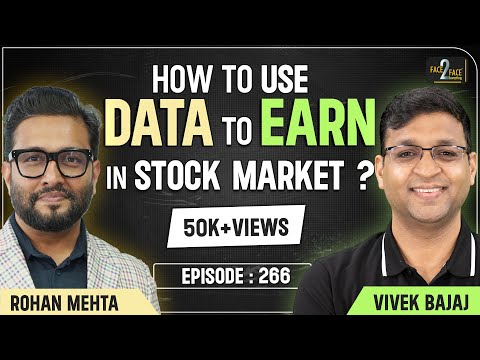 Learn Data-Driven Investing - Strategies for Stock Market Success !! #Face2Face with Rohan Mehta