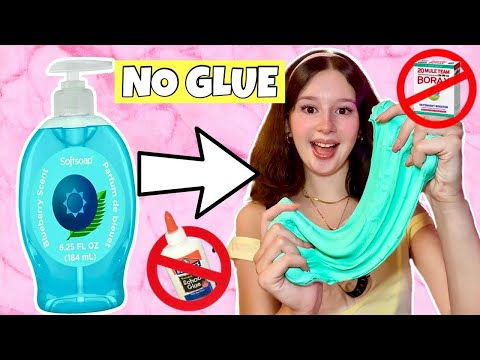 I Made NO GLUE & NO ACTIVATOR SLIME at Home! 😱😳 How to Make Slime WITHOUT Glue & Activator DIY craft