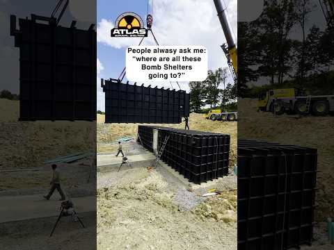 People always ask me Where are all these  bomb shelters going? 🛠️💥