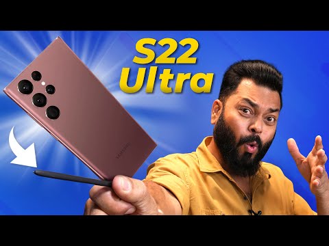 Samsung Galaxy S22 Ultra Indian Unit Unboxing & First Impressions⚡The Noteworthy Flagship Of 2022