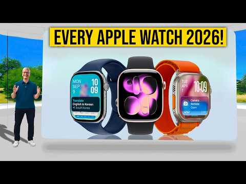 Every Apple Watch 2026 — Ultra 4 LEAKS, Watch 12 LEAKS… Everything!