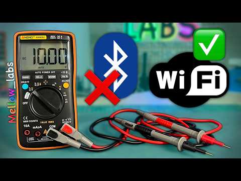Giving a Multimeter Wi-Fi... Because Why Not?