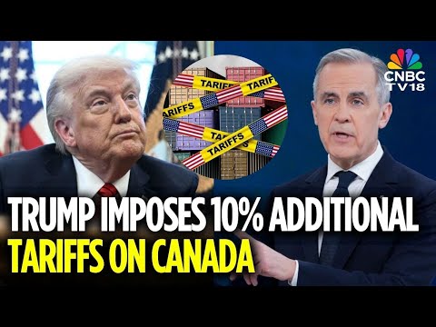 Donald Trump Imposes 10% Additional Tariffs On Canada Over Ronald Reagan Trade Ad | US-Canada Trade