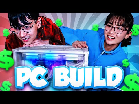 Kyedae & TenZ BUILD $5000 GAMING PC !!!