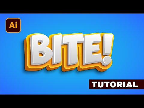 Create a Premium & Unique 3d Text Effect in Illustrator - Zed Designs