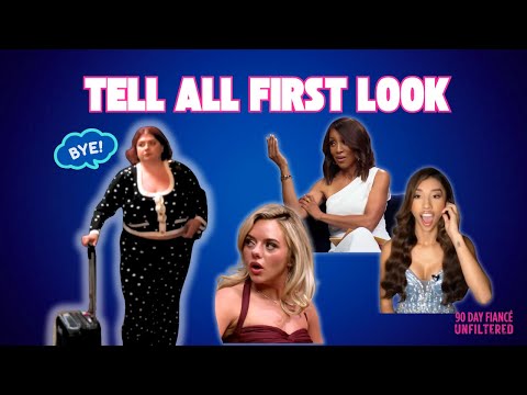 Tell All First Look: Manon's Walkout, Secret Flirting & $50K Debt | 90 Day Fiancé Update