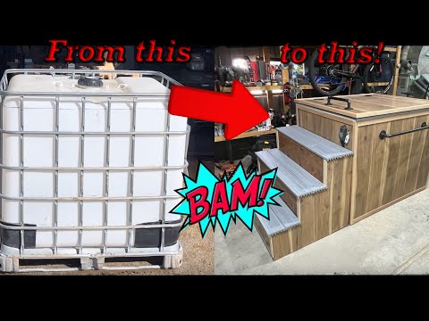 DIY IBC Tote Luxury Cold/Ice Plunge