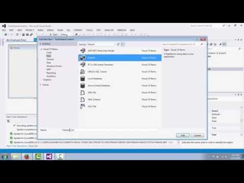 Creating Database using Visual Studio