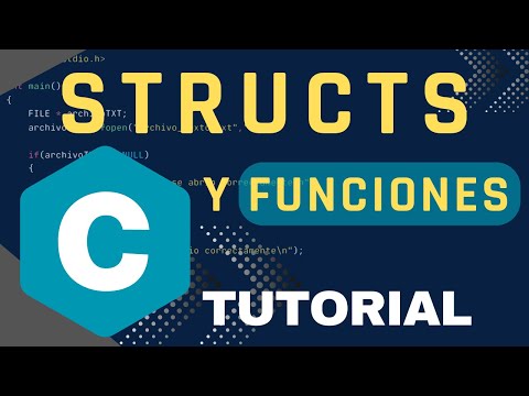 Programación en C: STRUCTS Y parámetros de FUNCIONES