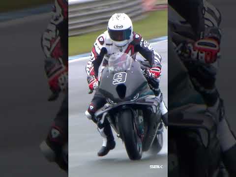 The best of the action at Jerez test ๐ฅ | #WorldSBK