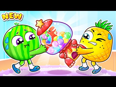 Sharing is Caring Song 🍬| Share with Me Song | Good Manners for Kids | YUM YUM - Funny Kids Songs
