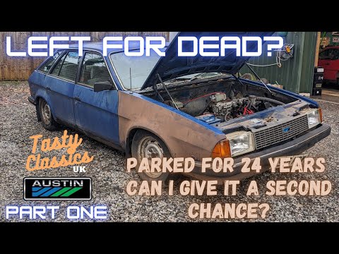 Unwanted & forgotten? 1983 Austin Ambassador Vanden Plas! Can I give it a new life? Part One.