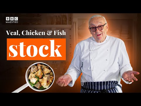The 3 stocks EVERY chef needs to learn with Pierre Koffman | Meet your Maestro | BBC Maestro