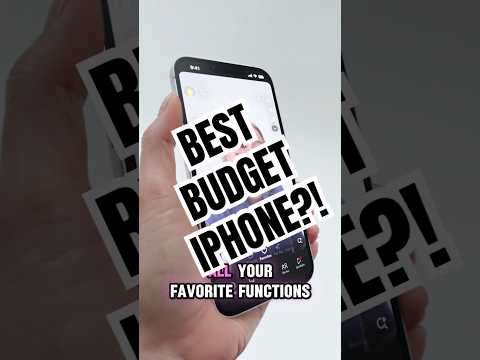 BEST BUDGET IPHONE 2025!!! #iphone16e #Apple #newiphone16