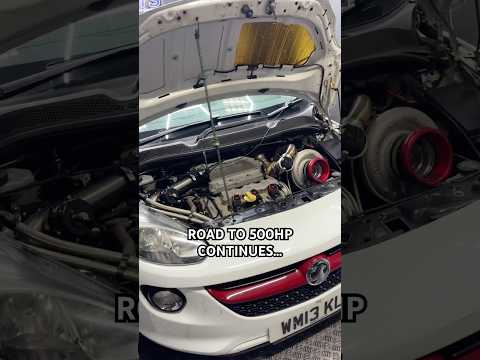 We made 430HP & 365FTLB at 1bar of boost (LOW BOOST) #engineswap #vauxhall #carbuild #vxr