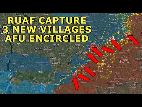 RUAF Capture Kotlyarivka, Kotlyne & Lysivka | AFU Encircled North of Toretsk
