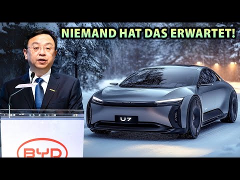 Der neue BYD Yangwang U7 schockiert weltweit mit seinen extrem beeindruckenden High-End-Funktionen!