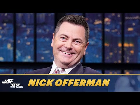 Nick Offerman Shaved His Beard to Save His Marriage with Megan Mullally