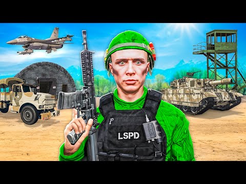 Ich ERÖFFNE meine eigene MILITÄR BASIS in GTA 5 RP!