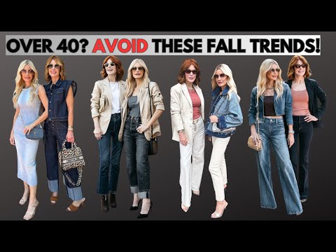 Over 40? 2024 Fall Fashion Trends to Avoid and What to Wear Instead | Fashion Over 40 & 50