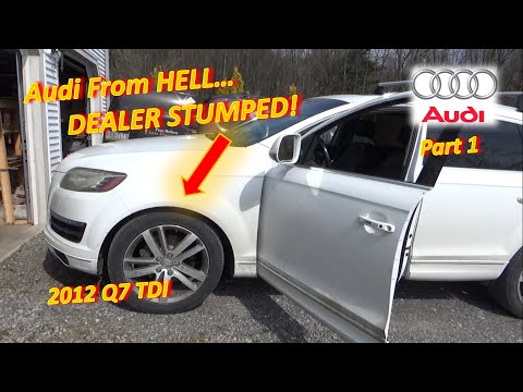 Audi From HELL...DEALER STUMPED!! (Part 1 - Charging & Air Suspension MALFUNCTION)
